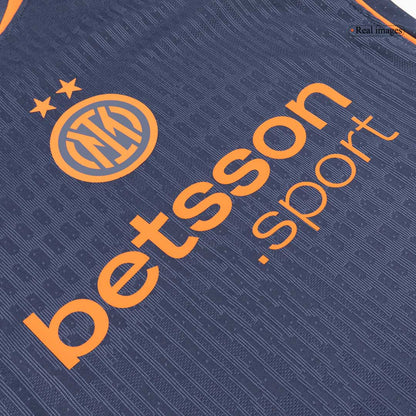 Inter Milan Troisième Maillot 2025/26 Bleu marine Joueur