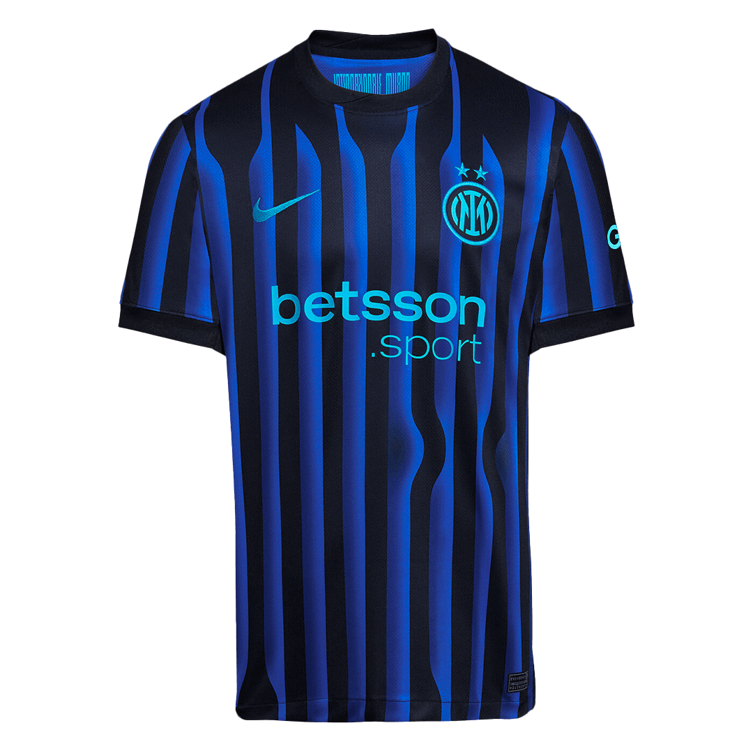 Inter Milan Maillot Domicile 2025/26 Bleu et Noir