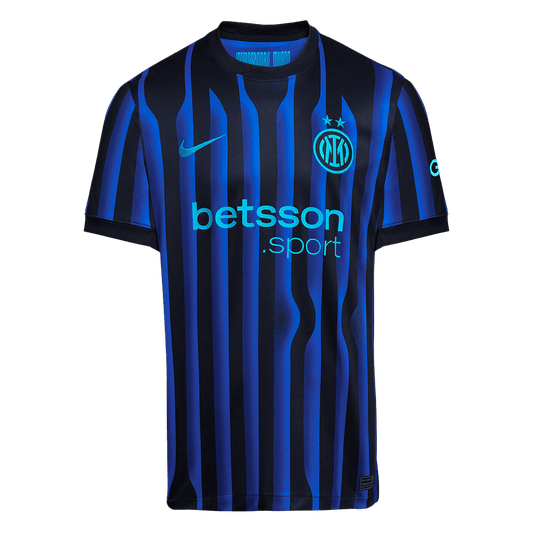 Inter Milan Maillot Domicile 2025/26 Bleu et Noir