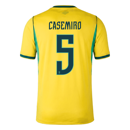 CASEMIRO #5 Brazil Home Jersey - 2026 World Cup Yellow - Super