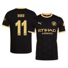 DOKU #11 Manchester City Extérieur Maillot 2026/27 Noir Joueur - UCL
