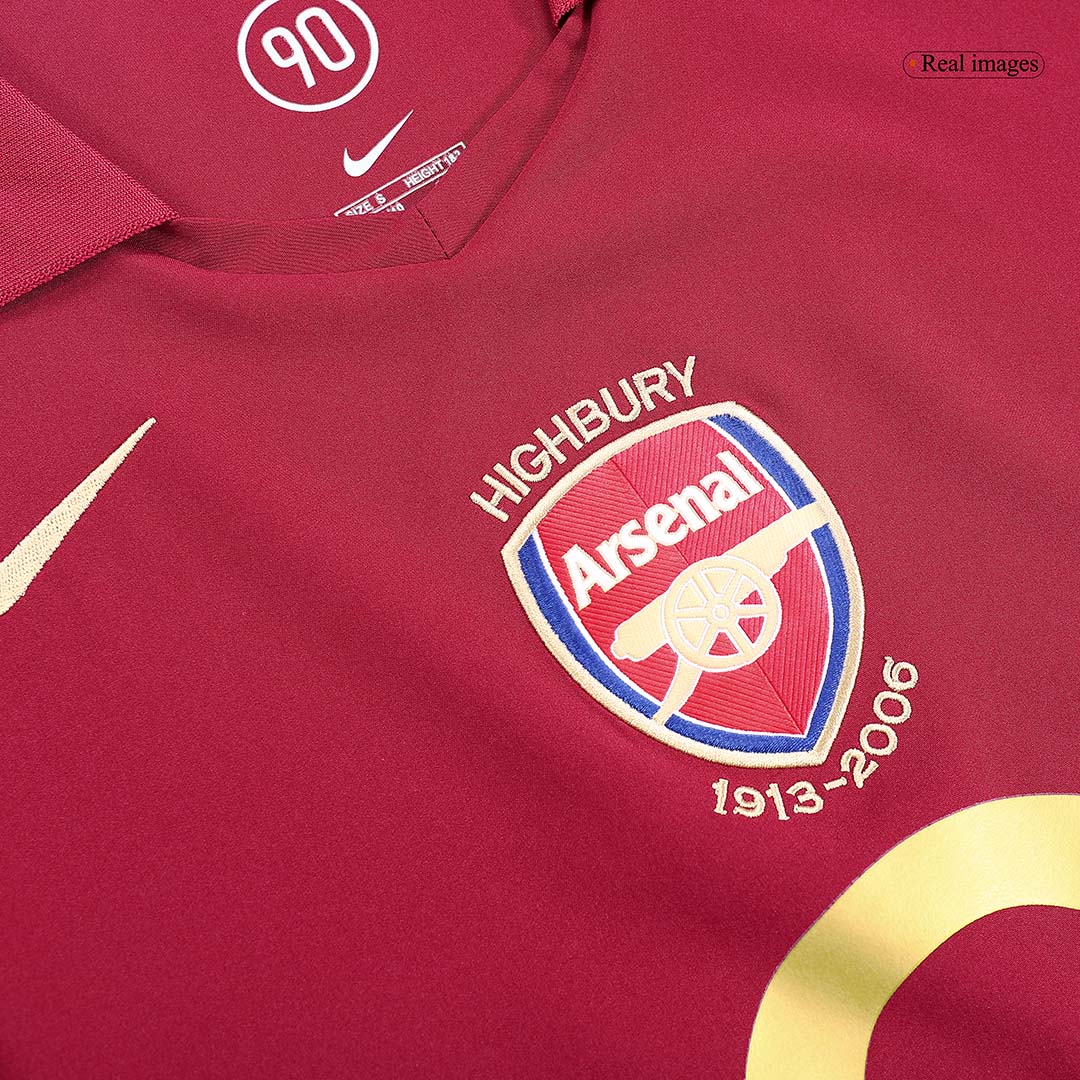 Maillot Domicile Arsenal HENRY #14 2005/06 Rouge