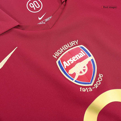 Maillot Domicile Arsenal HENRY #14 2005/06 Rouge