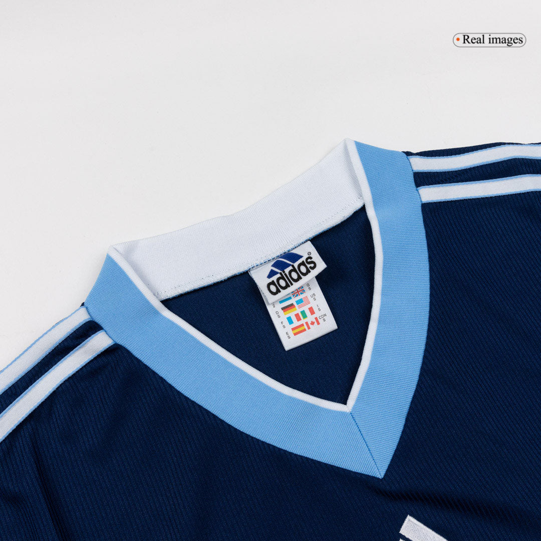 Maillot extérieur rétro Argentine 1998 Bleu marine
