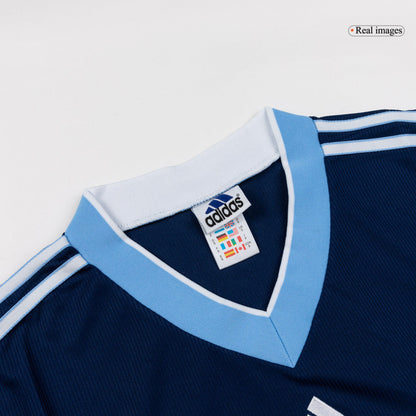 Maillot extérieur rétro Argentine 1998 Bleu marine