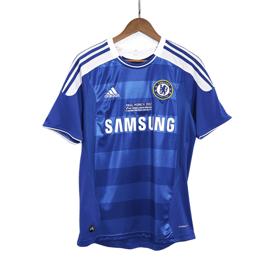 Retro Chelsea Domicile Maillot 2011/12 Bleu - UCL