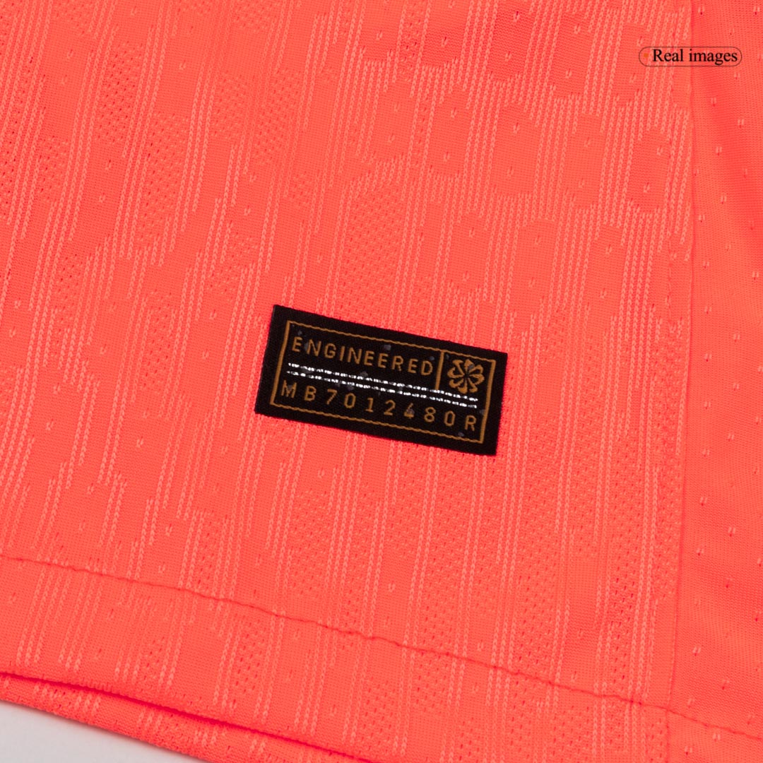 LEWANDOWSKI #9 Barcelone Troisième Maillot 2025/26 Orange Joueur - UCL
