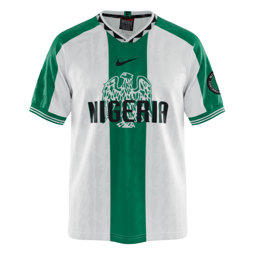 Maillot Rétro Nigeria Extérieur 1996 Vert&Blanc