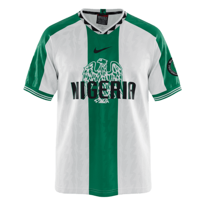 Maillot Rétro Nigeria Extérieur 1996 Vert&Blanc