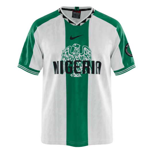 Maillot Rétro Nigeria Extérieur 1996 Vert&Blanc