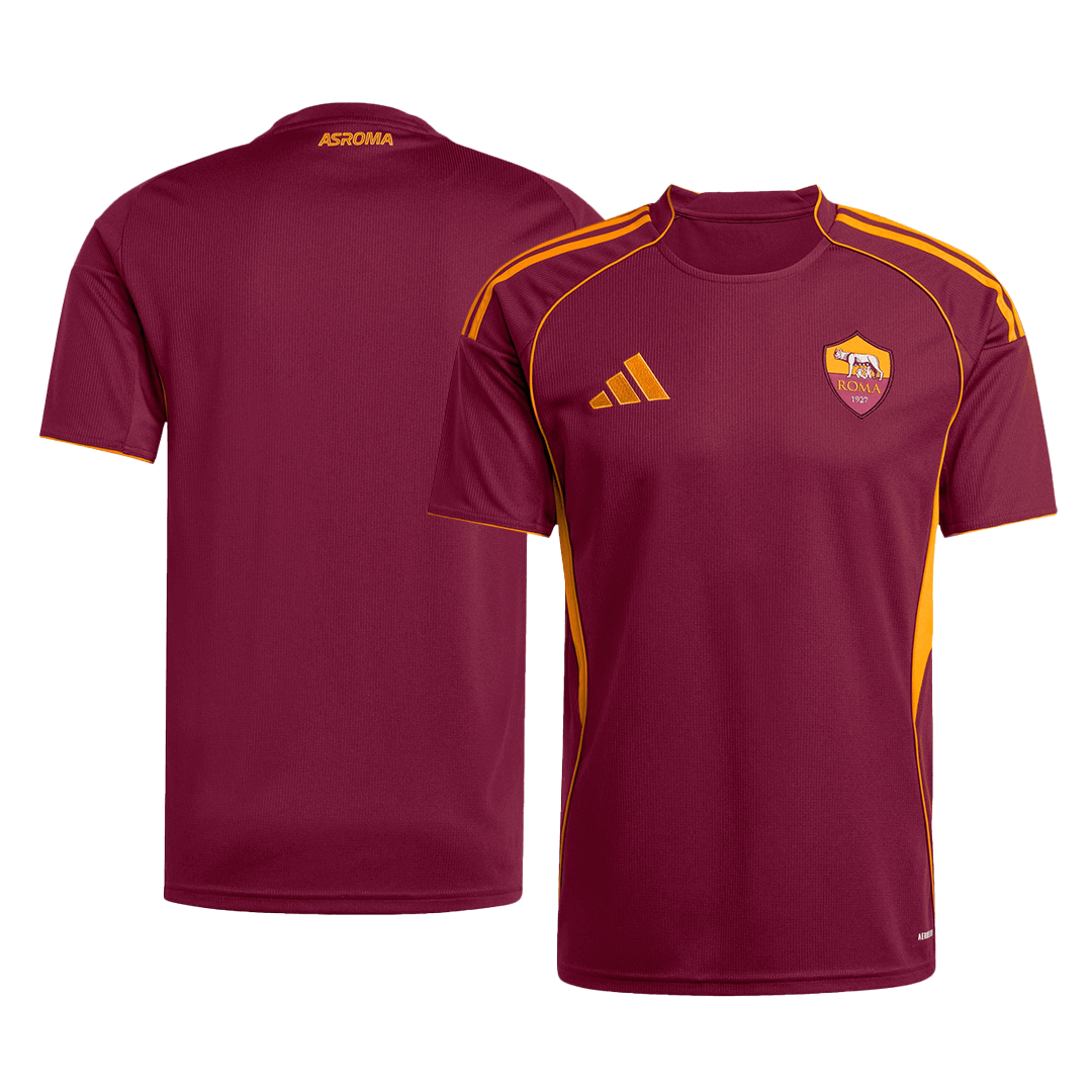 Roma Domicile Maillot 2025/26 Rouge