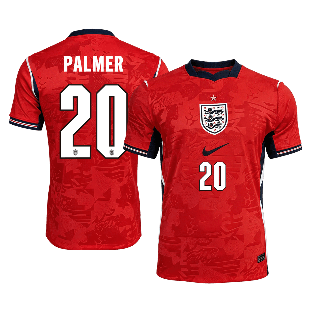 Maillot Joueur Extérieur Angleterre PALMER #20 - Coupe du Monde 2026 Rouge