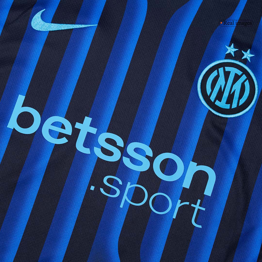 Inter Milan Maillot Domicile 2025/26 Bleu et Noir