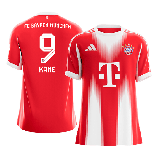 KANE #9 Bayern Munich Domicile Maillot 2025/26 Rouge - Super