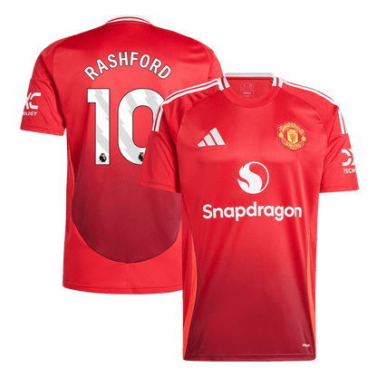 RASHFORD #10 Manchester United Home Shirt 2024/25 Red