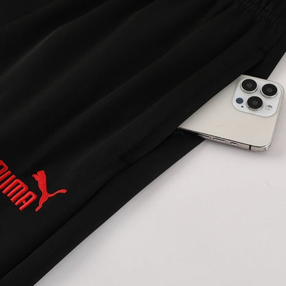 AC Milan Kit de football Veste 2025/26 Noir