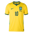NEYMAR JR #10 Brésil Domicile Maillot - Coupe du Monde 2026 Jaune - Super