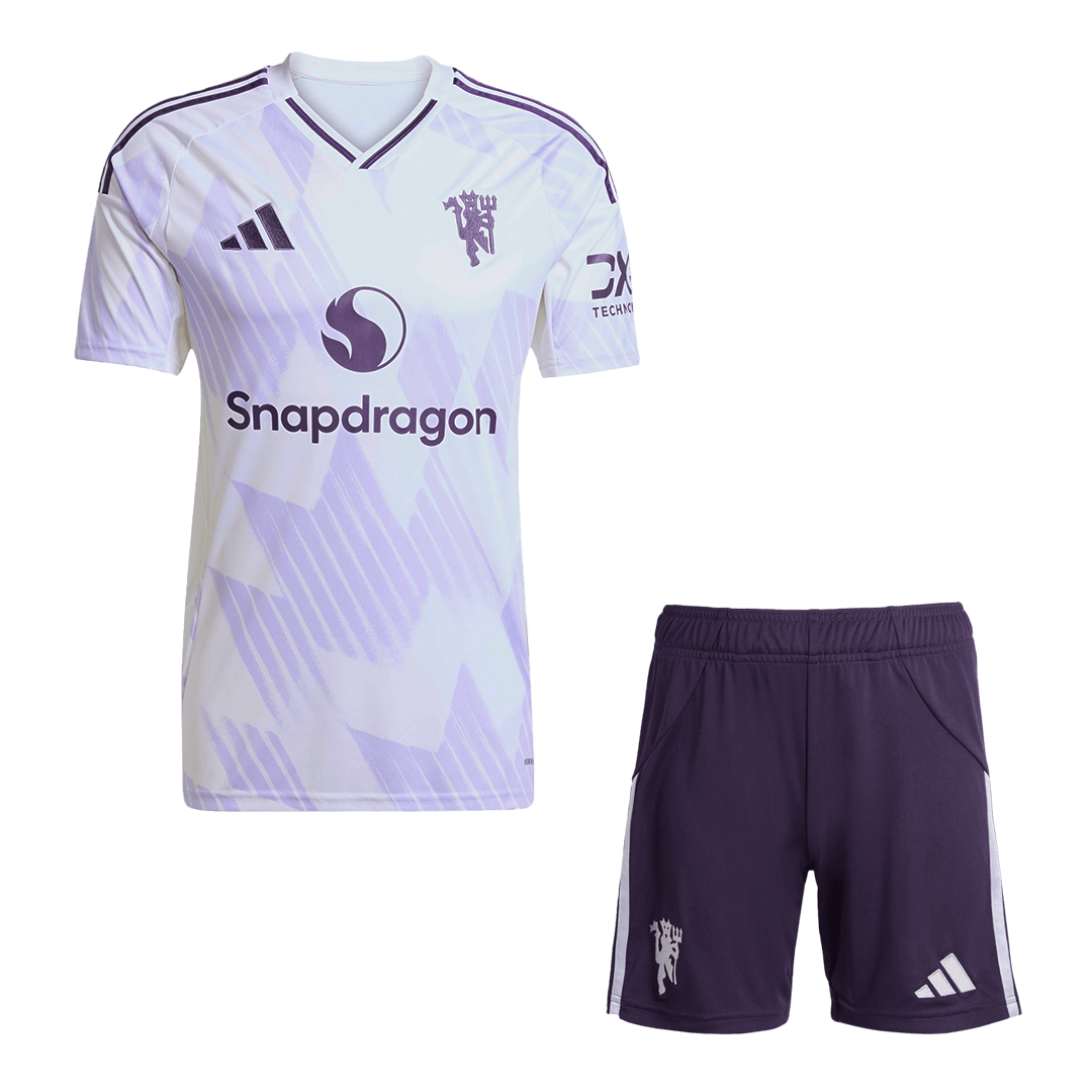 Manchester United Maillot extérieur 2025/26 Blanc
