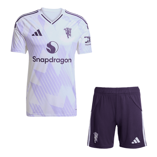 Manchester United Maillot extérieur 2025/26 Blanc