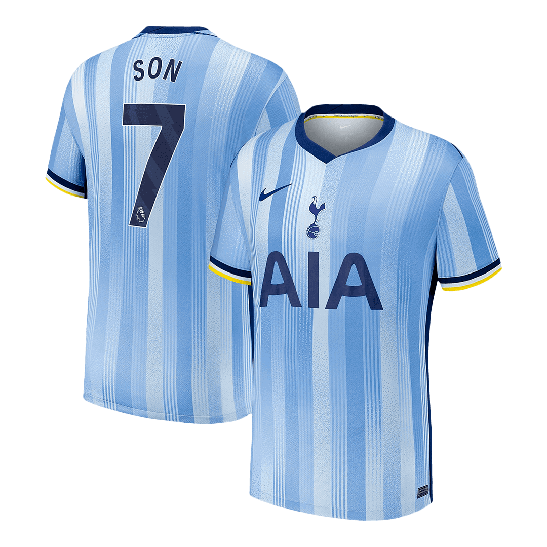 SON #7 Tottenham Hotspur Extérieur Maillot 2024/25 Bleu
