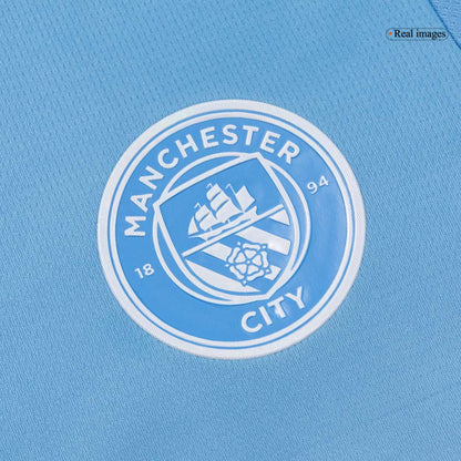 HAALAND #9 Manchester City Domicile Maillot 2026/27 Bleu - UCL