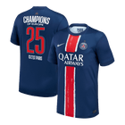 CHAMPIONS #25 PSG Domicile Maillot 2024/25 Bleu marine - CHAMPIONS OF EUROPE