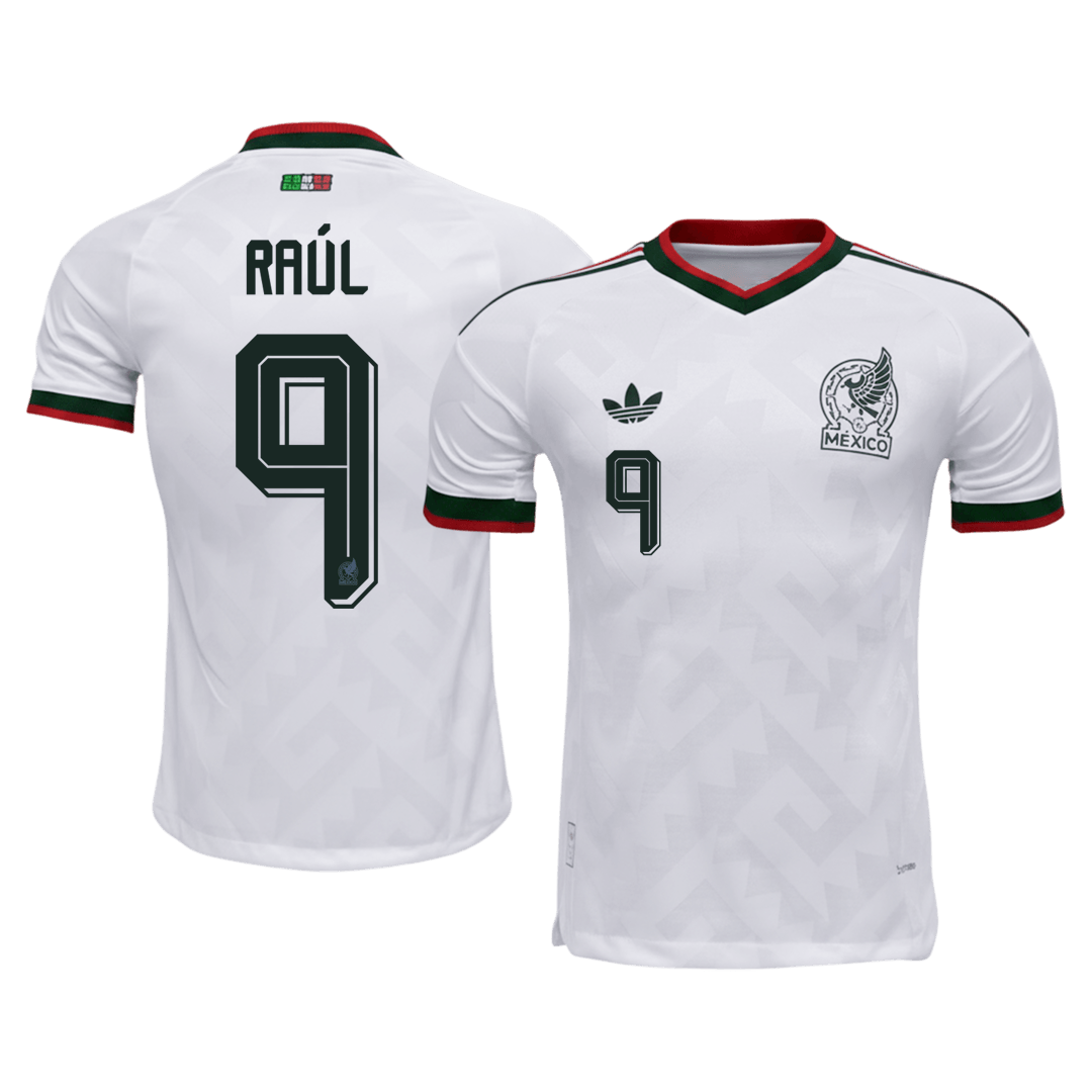 RAÚL #9 Mexico Away Shirt - World Cup 2026 White Player