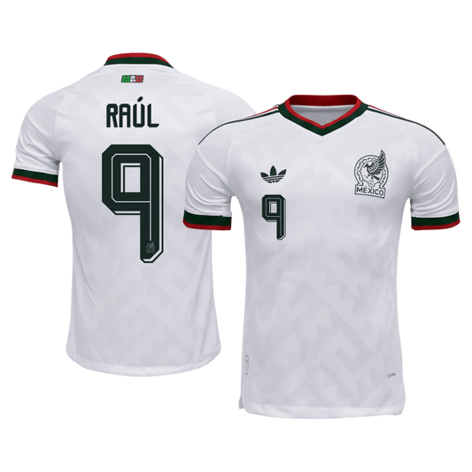 RAÚL #9 Mexico Away Shirt - World Cup 2026 White Player