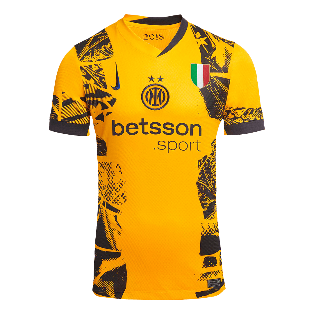 Inter Milan Third Maillot 2024/25 Jaune