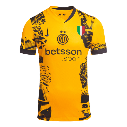Inter Milan Third Maillot 2024/25 Jaune
