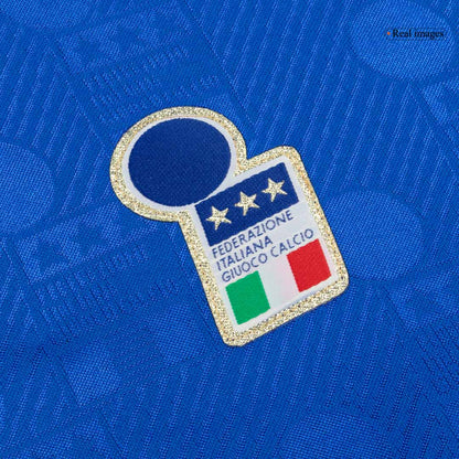 Retro Italie Domicile Maillot 1994 Bleu
