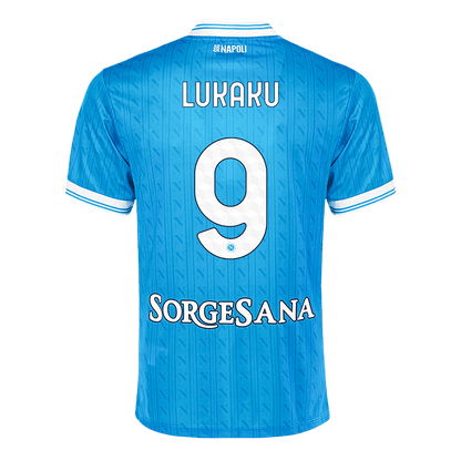 LUKAKU #9 Napoli Maillot Domicile 2025/26 Bleu