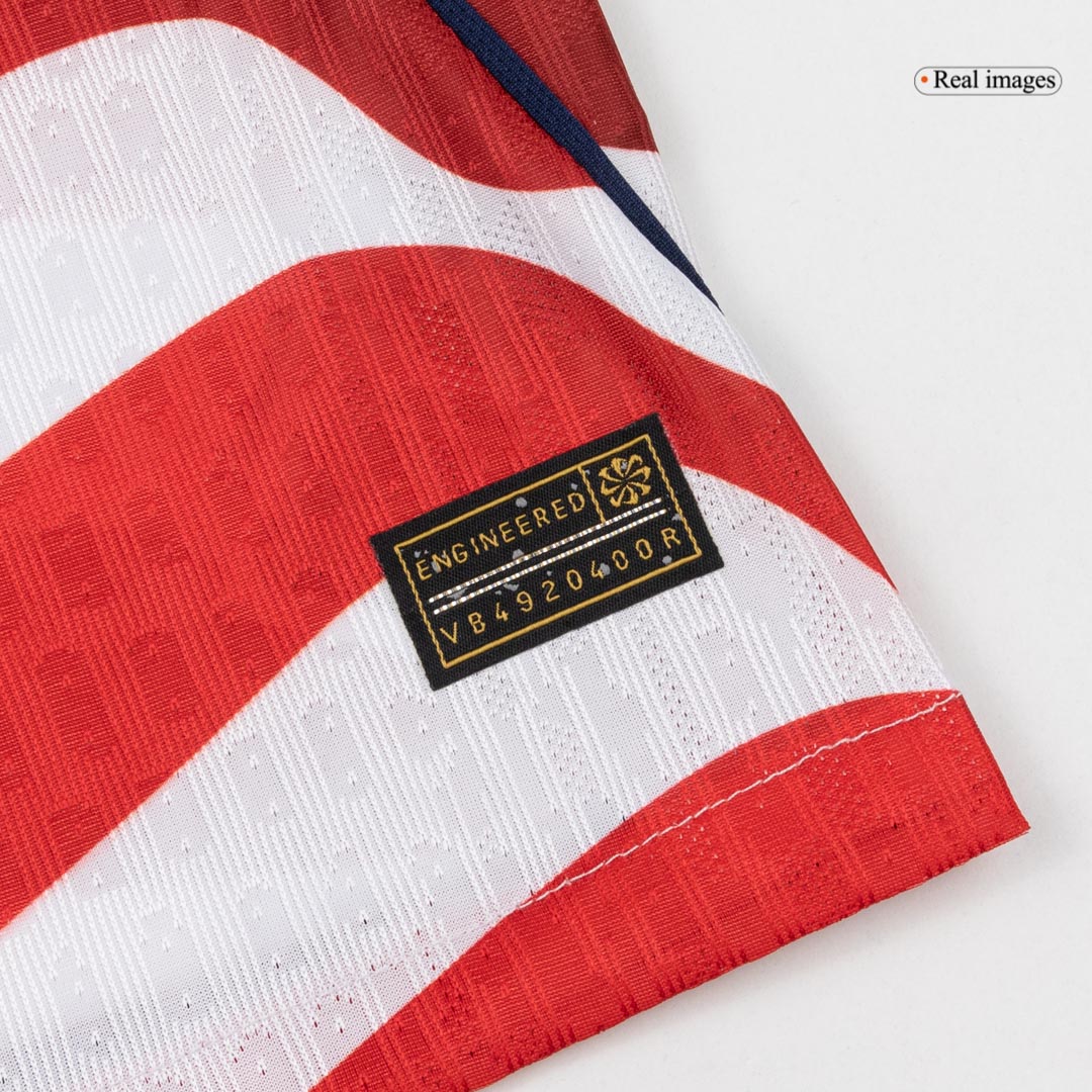 États-Unis Domicile Maillot - Coupe du Monde 2026 Rouge&Blanc Joueur
