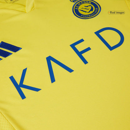 RONALDO #7 Al Nassr Maillot Domicile 2024/25 Jaune - ACL
