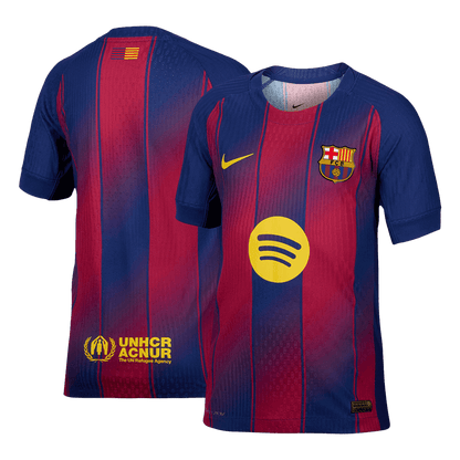 Maillot Domicile Barcelone 2025/26 Rouge&Bleu Joueur