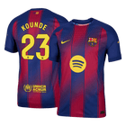 KOUNDE #23 Barcelona Domicile Maillot 2025/26 Rouge&Bleu Joueur