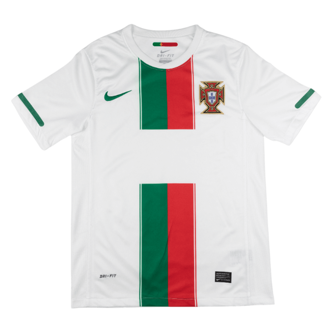 Maillot Rétro Portugal Extérieur 2010 Blanc