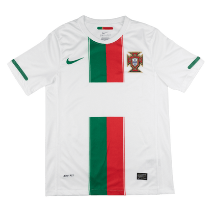 Maillot Rétro Portugal Extérieur 2010 Blanc