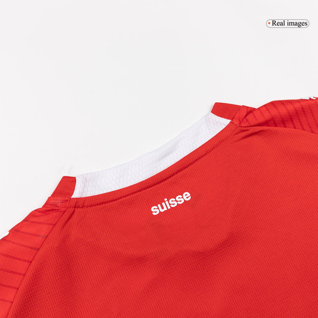 AKANJI #5 Maillot Domicile Suisse - Coupe du Monde 2026 Rouge