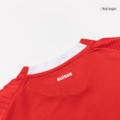 AKANJI #5 Maillot Domicile Suisse - Coupe du Monde 2026 Rouge