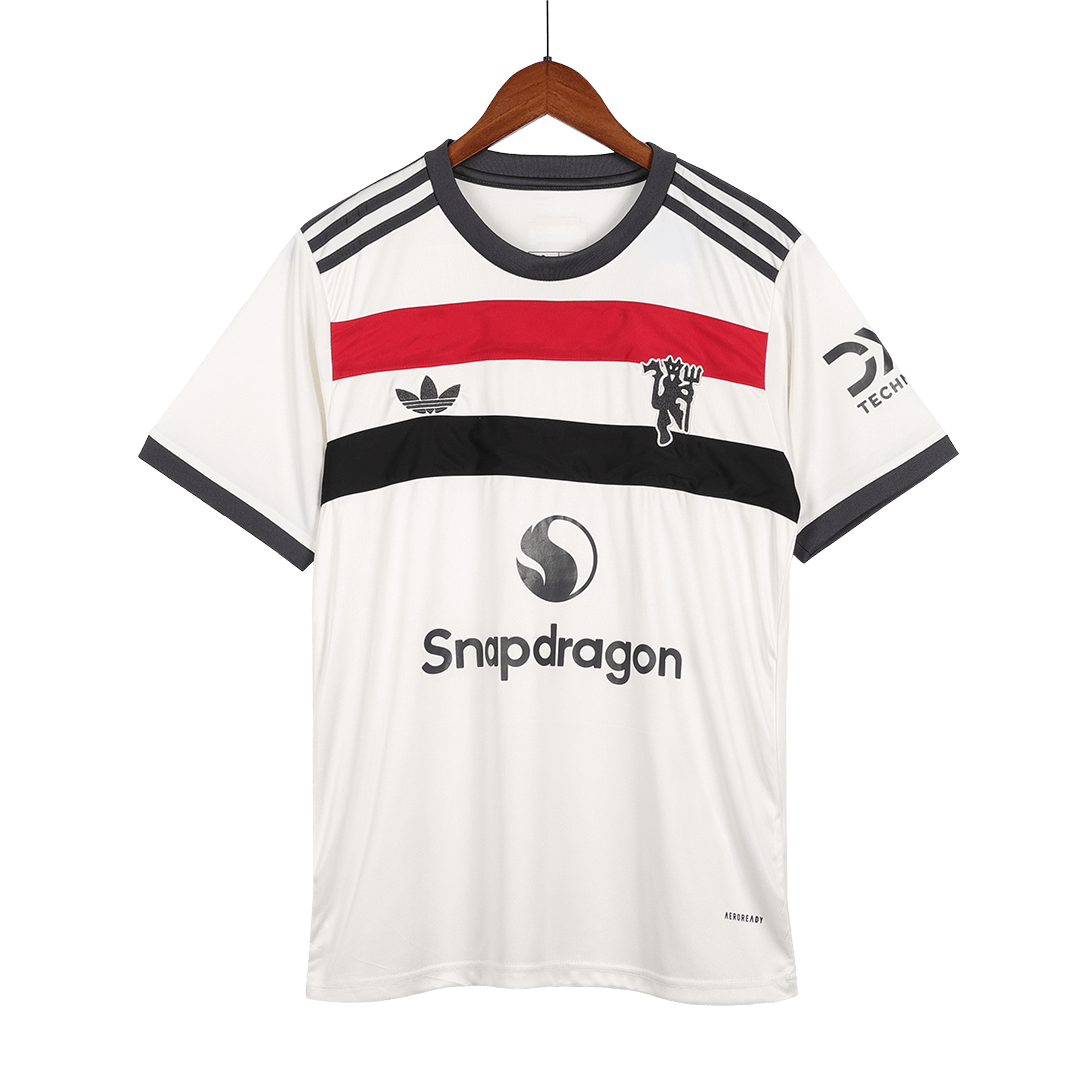 Manchester United Third Maillot Kit 2024/25 Blanc