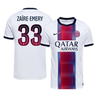 ZAÏRE-EMERY #33 PSG Extérieur Maillot 2026/27 Blanc