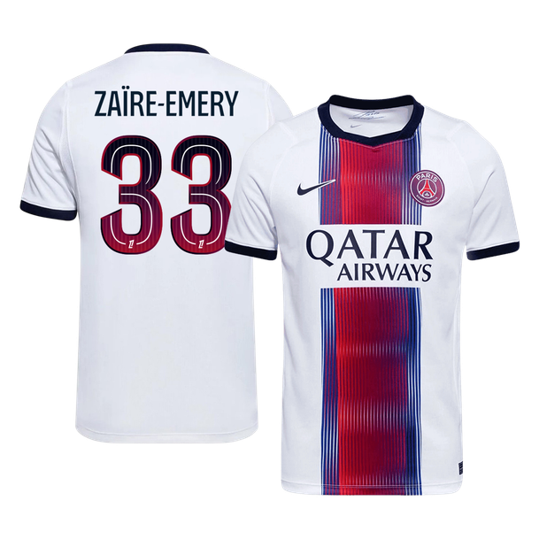 ZAÏRE-EMERY #33 PSG Extérieur Maillot 2026/27 Blanc