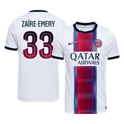 ZAÏRE-EMERY #33 PSG Extérieur Maillot 2026/27 Blanc
