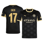 ENZO #17 Manchester City Extérieur Maillot 2026/27 Noir - UCL