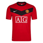 Retro Manchester United Domicile Maillot 2009/10 Rouge