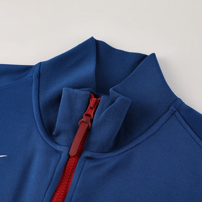 PSG Veste de Football Kit 2025/26 Marine&Rouge