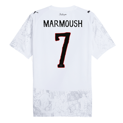 MARMOUSH #7 Manchester City Maillot - Coupe du Monde 2025/26 Blanc