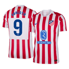 SØRLOTH #9 Atletico Madrid Domicile Maillot 2025/26 Rouge&Blanc Joueur