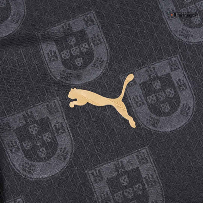 Maillot Portugal - Coupe du Monde 2026 Noir Joueur